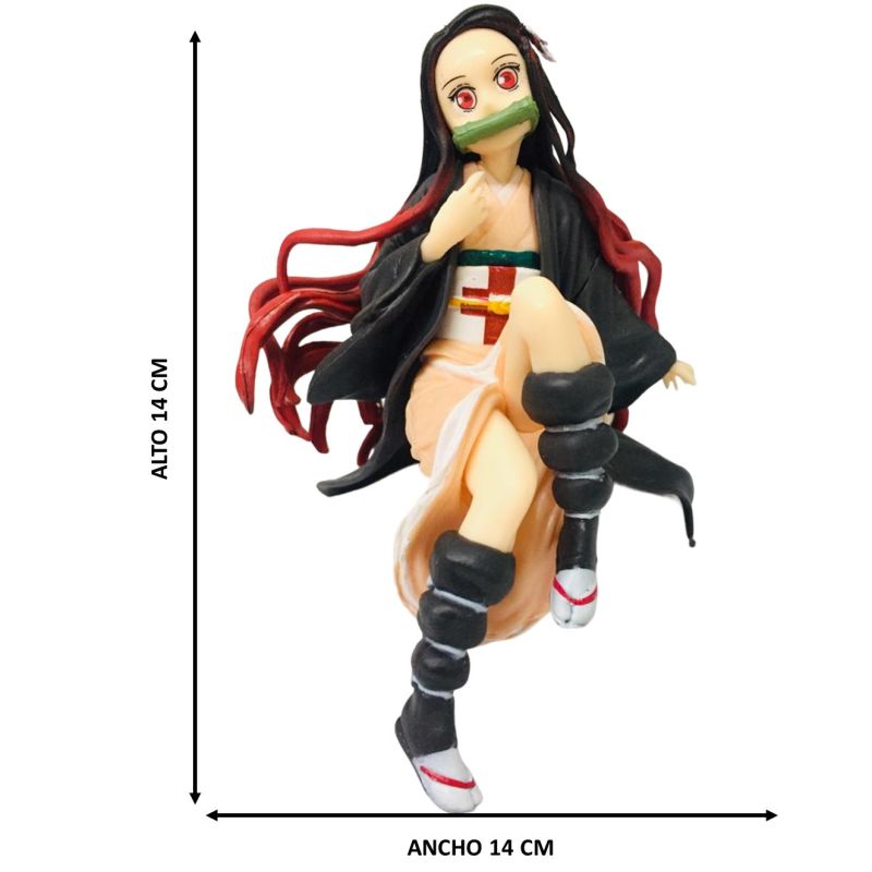 Comprar Nezuko Demon Slayer Figura Coleccion en Electroshopy - Ángulo 4